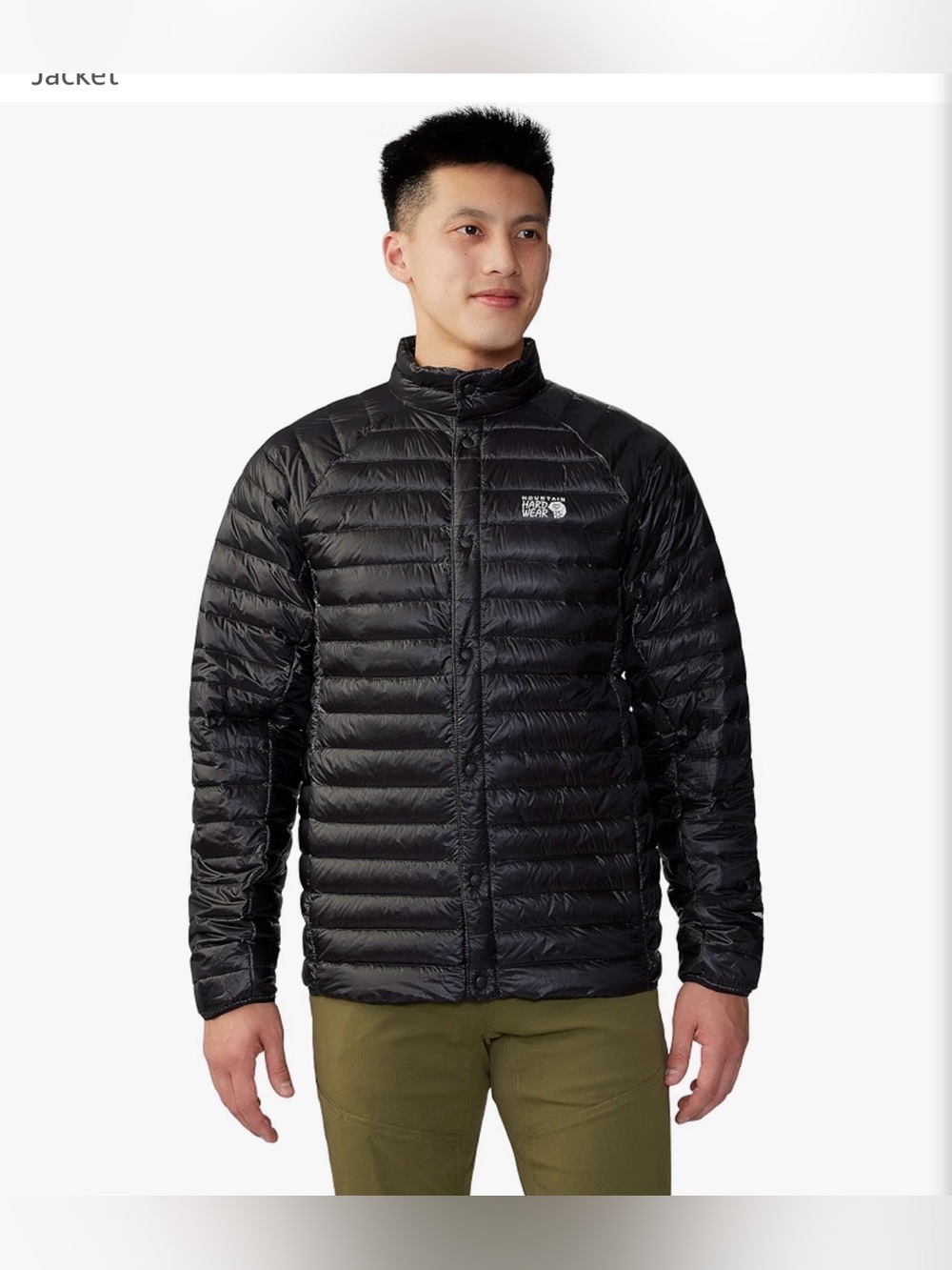 Mountain Hardwear Black Puffer Jacket